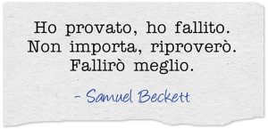 imparare a fallire